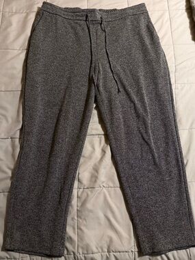 Avia Women's Gray Wide-Leg Knit Pants